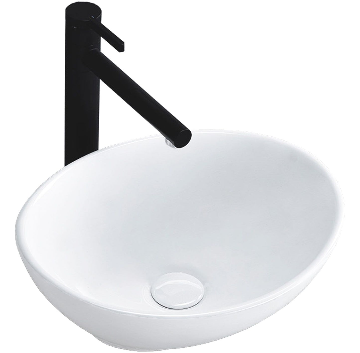 Lavoar pentru blat Rea Sofia mini white Alb 2