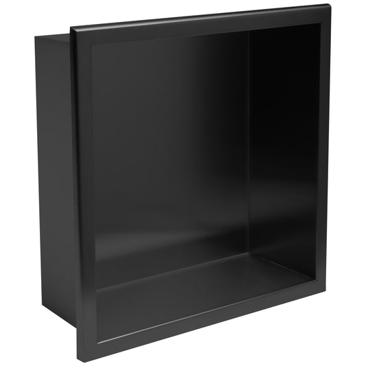 RAFT BAIE INCASTRAT PERETE 30x30 black matt  1