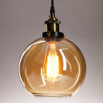 Lampa DE TAVAN SUSPENDABILA din sticla Verto B Bronz 4