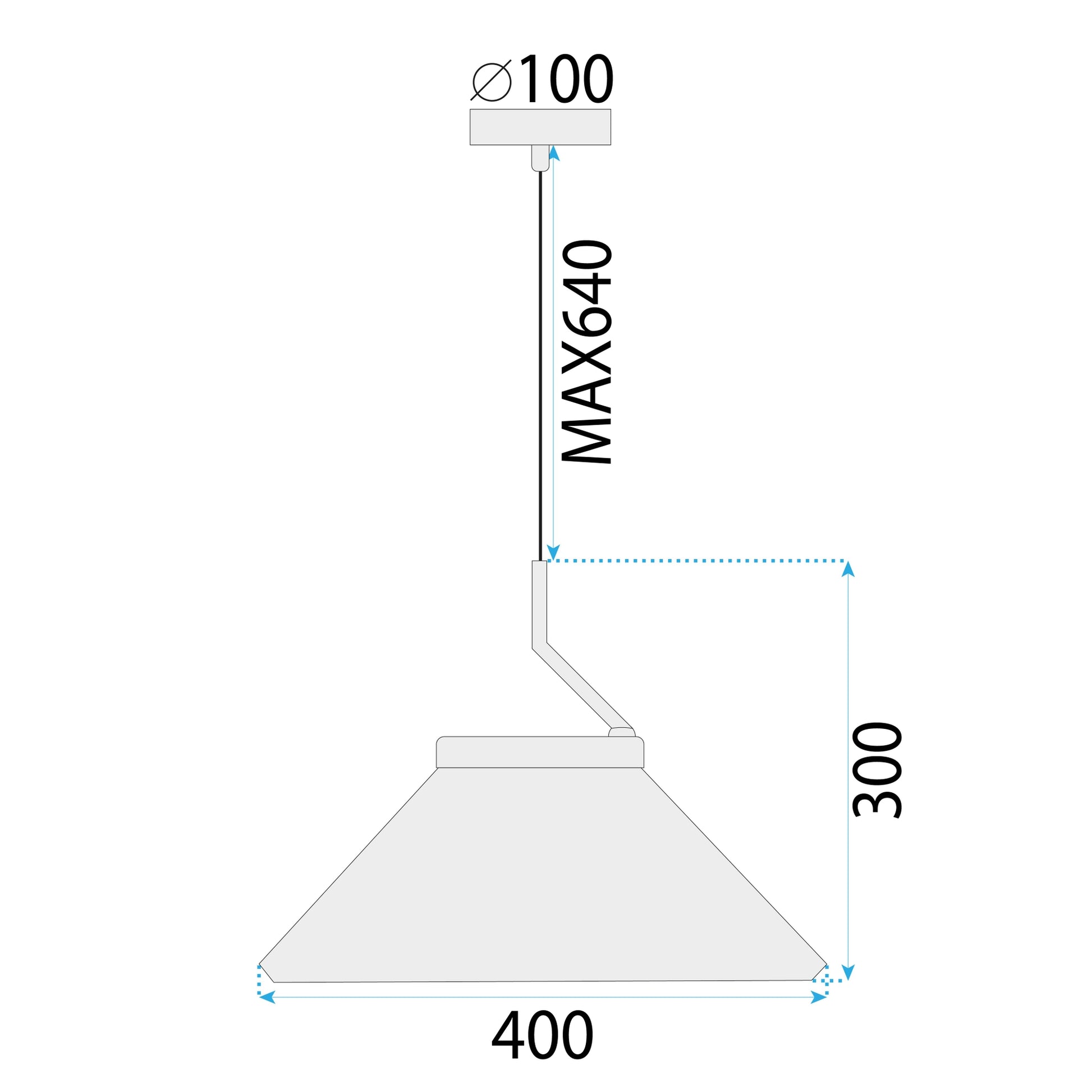 Lampă Suspendată Black APP1670-1CP  9