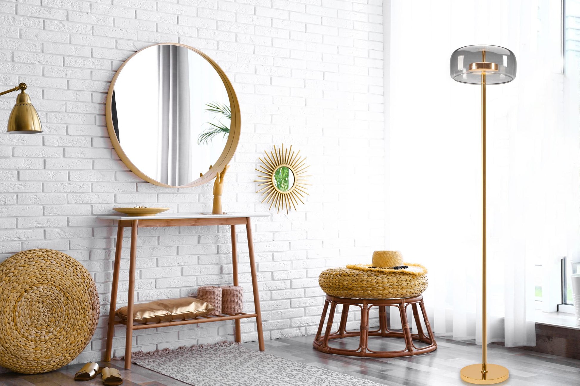 Lampă de podea LED Gold APP749-1F  6