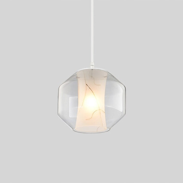 Lampă Modernă Aurie Neagra White Marble APP908-1CP  4