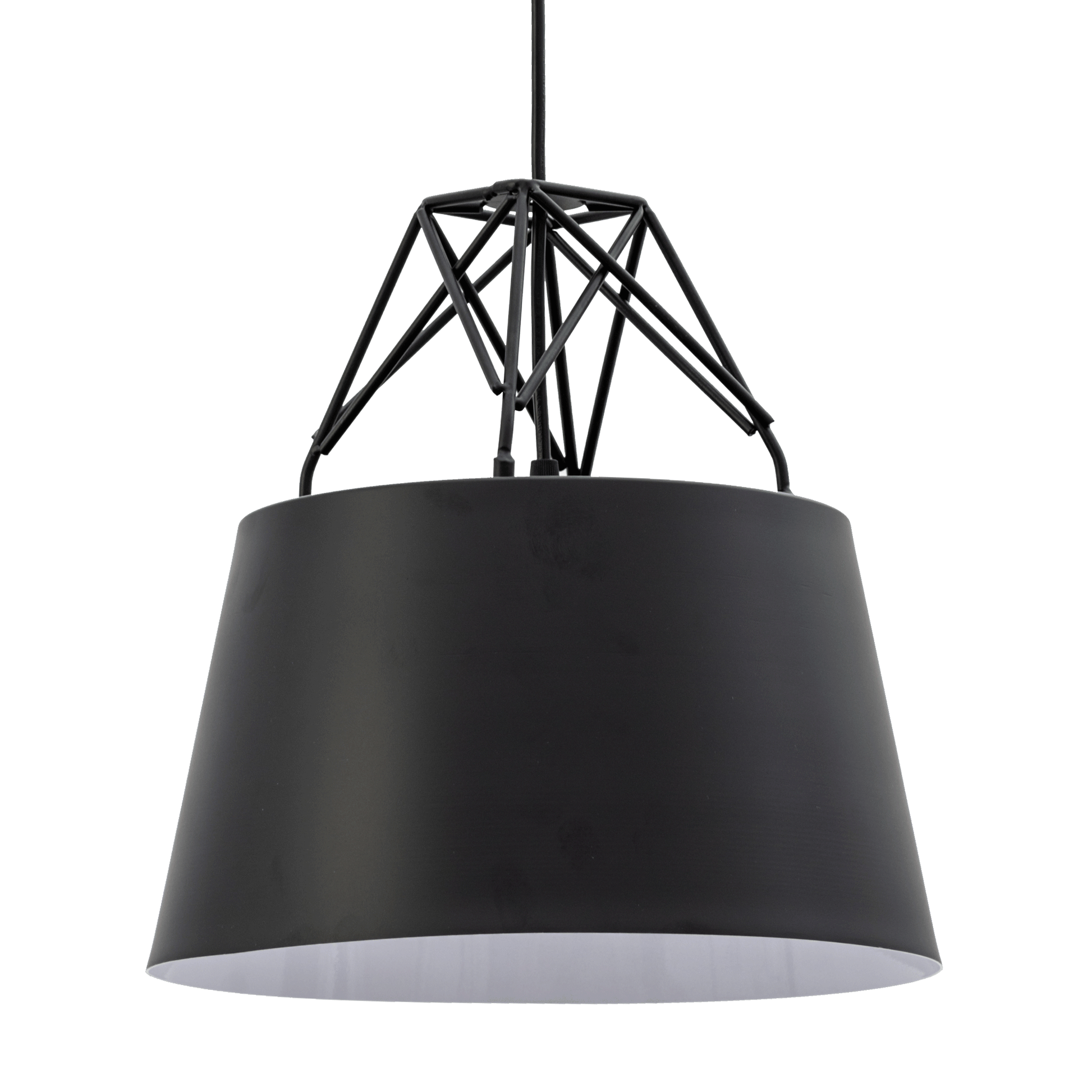 Lampă Suspendată Din Tavan De Metal Negru APP422-1CP  7