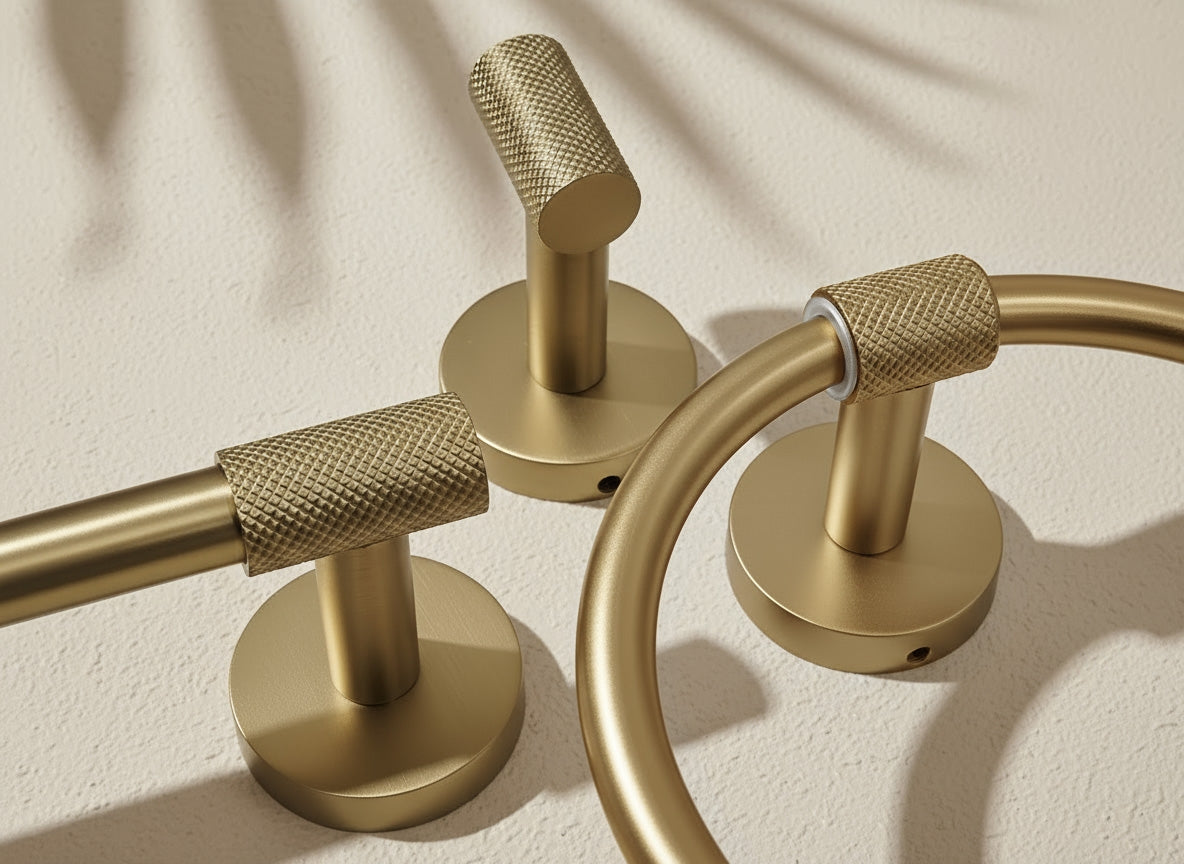 Suport Hârtie Igienică 5709 Galo Brush Gold  5