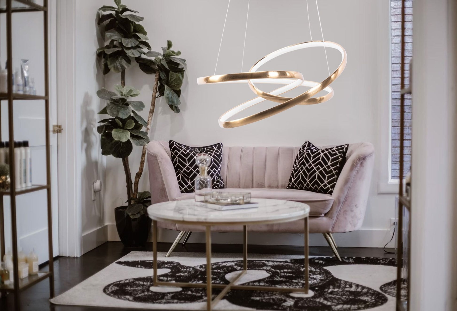Lampa Led G005-cp Gold  9