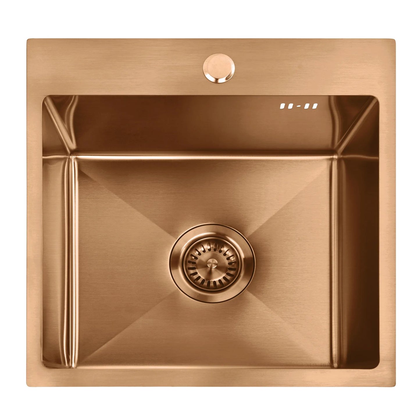 Chiuvetă Din Oțel Cu Set De Accesorii 3 Buc. REA Leo 40 Brush Copper Accesorii Gri 8
