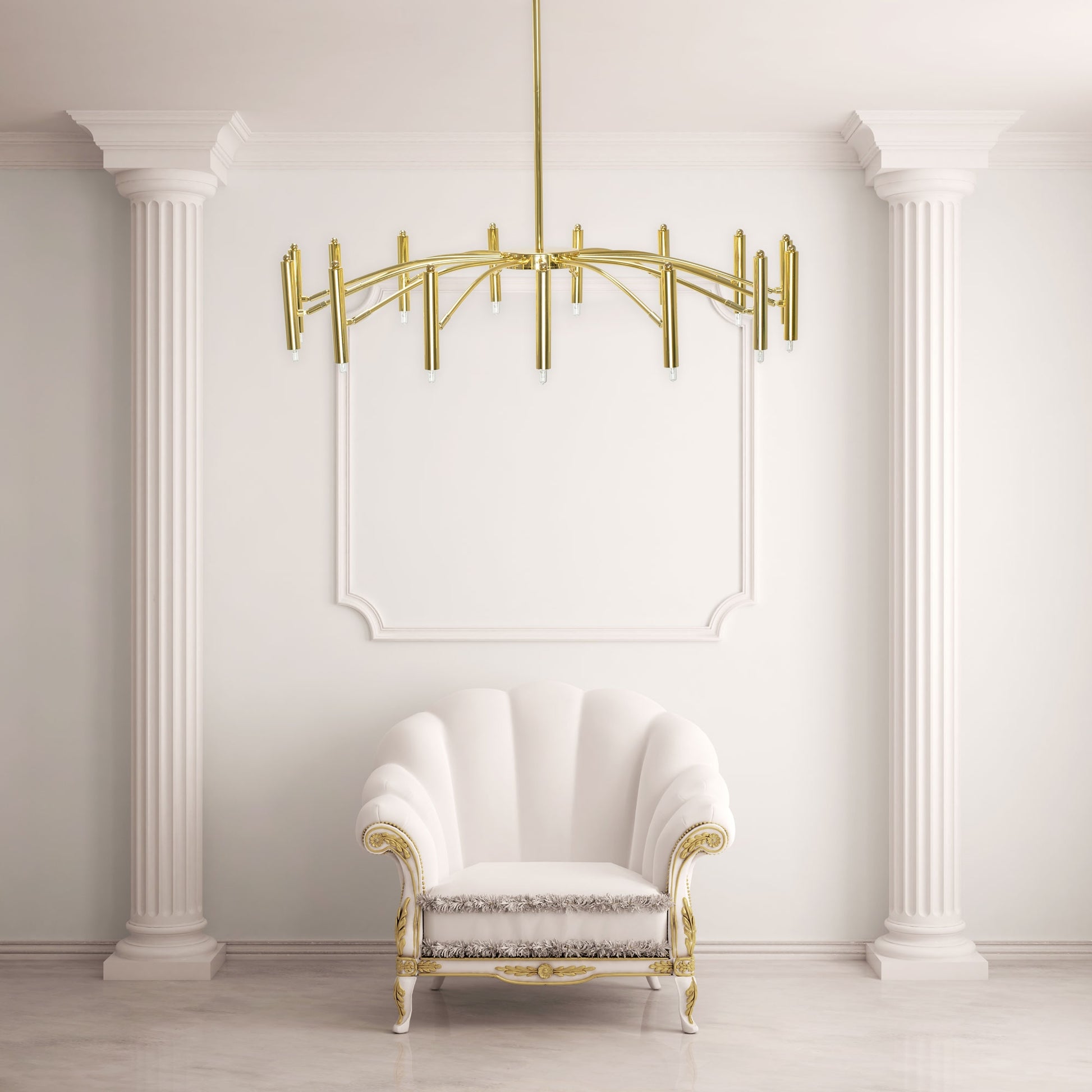 Lampa APP1197-15CP Gold  2