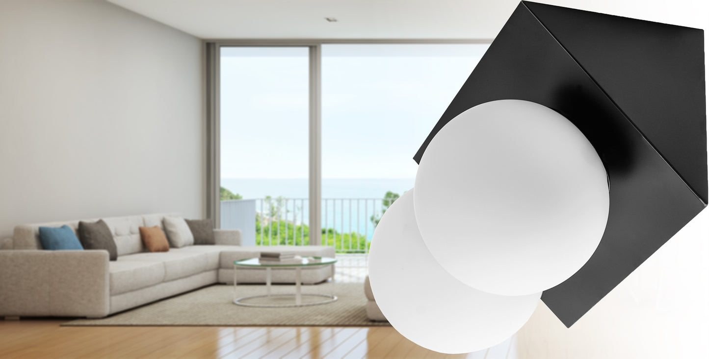 Lampa De Perete APP1230-2W Black  8