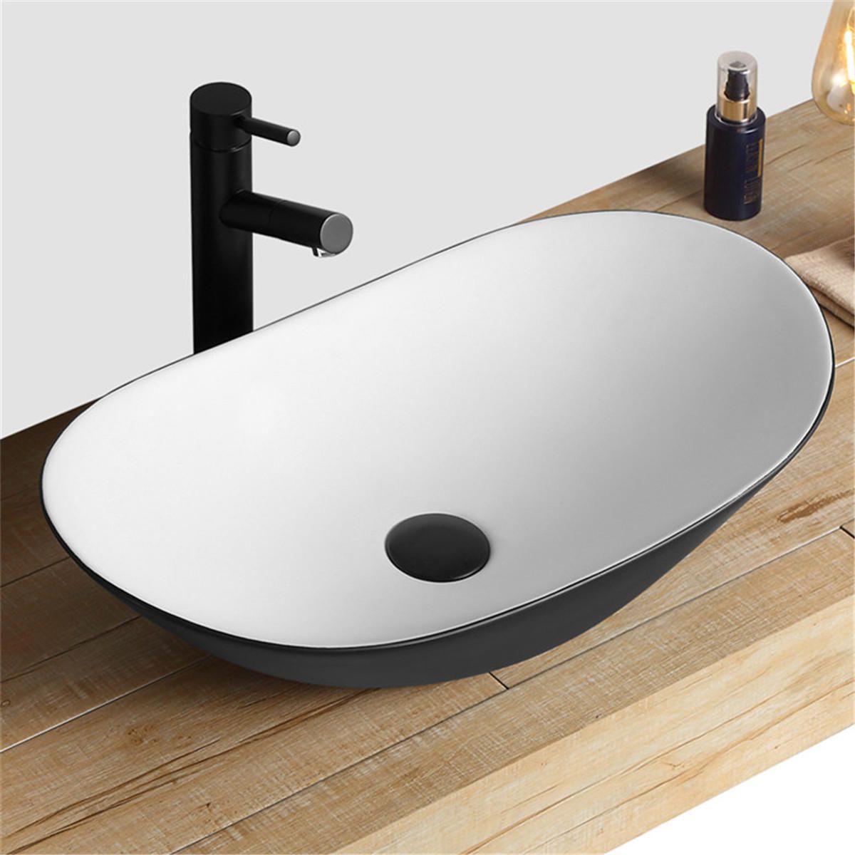 Lavoar pentru blat Rea Royal Black Alb 3