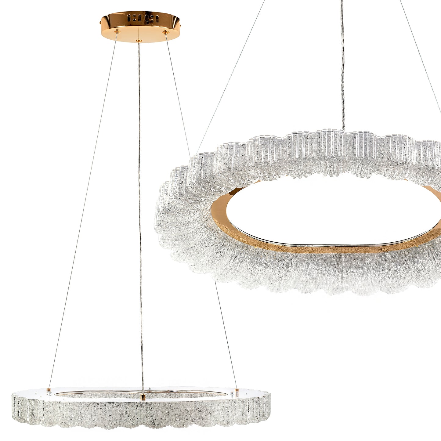 Lampa Led Ms019-cp Rose Gold 60cm  1