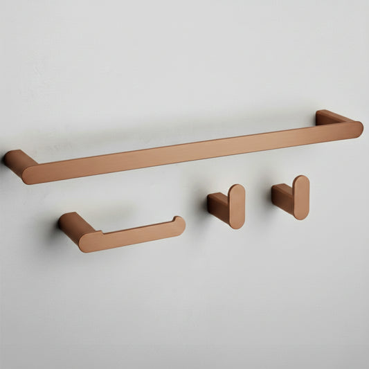 Set Accesorii Pentru Baie Mati Brush Copper 4 Piese  1