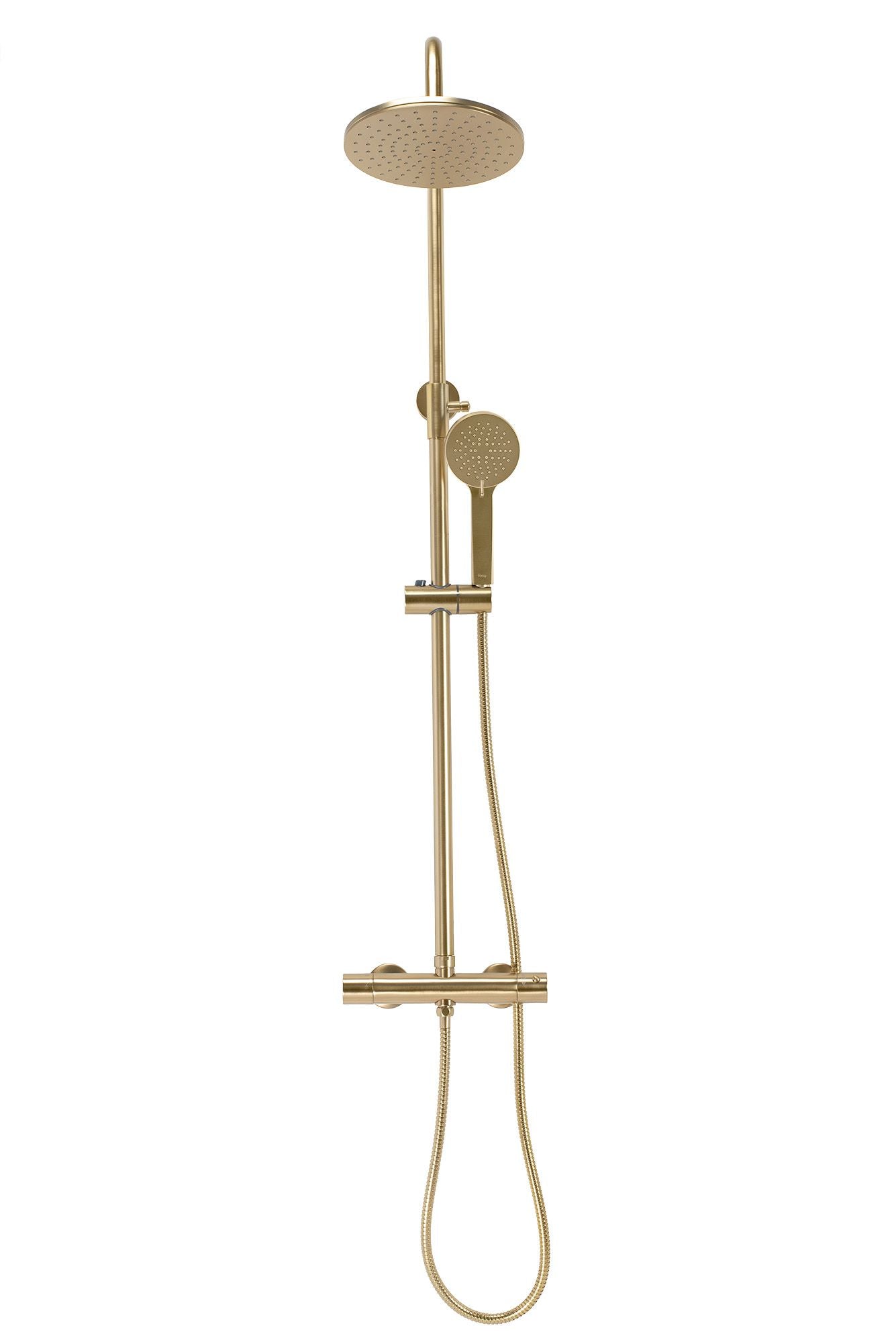 Set dus cu termostat Rea PAROT BRUSHED GOLD 4