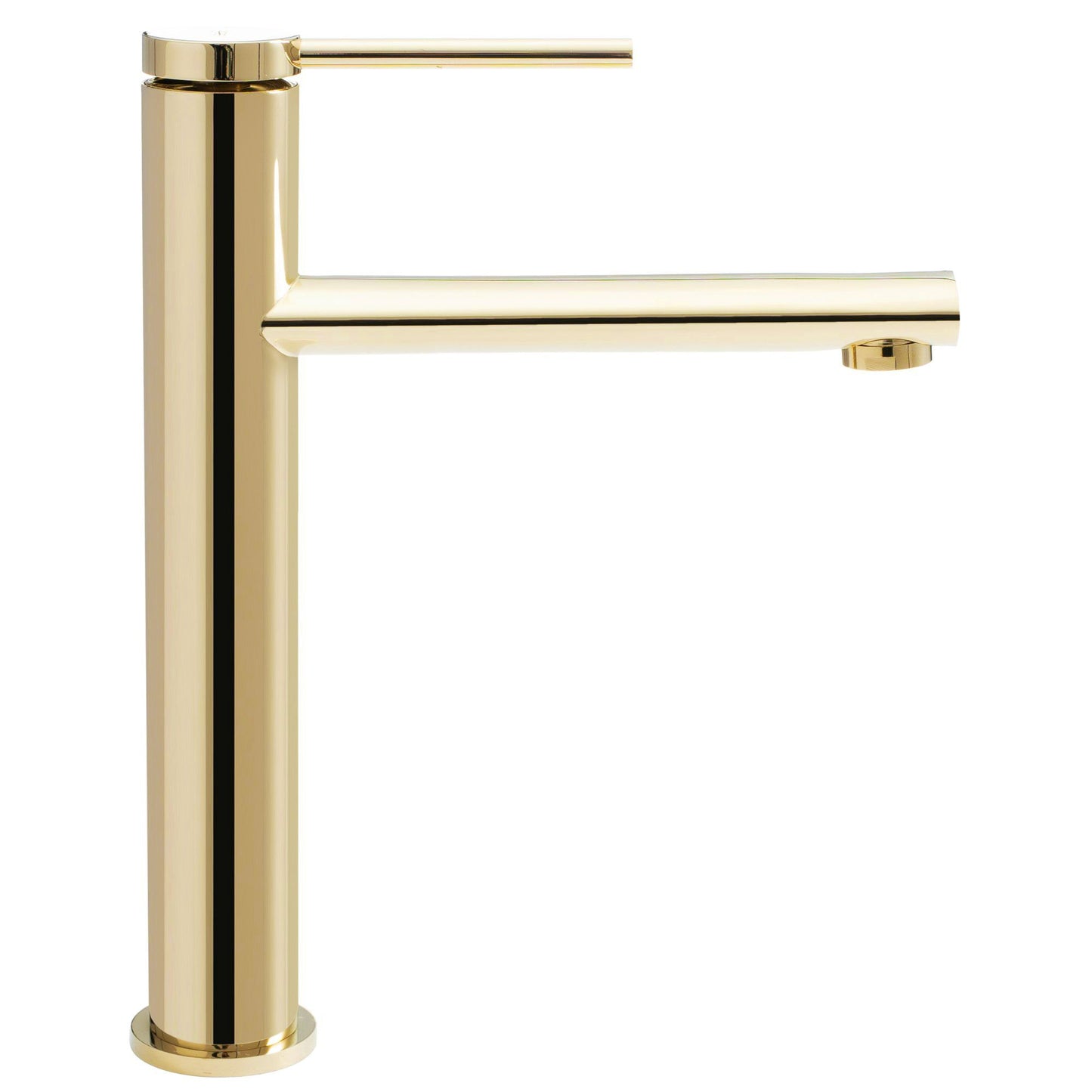 Baterie pentru lavoar REA OVAL GOLD high  3
