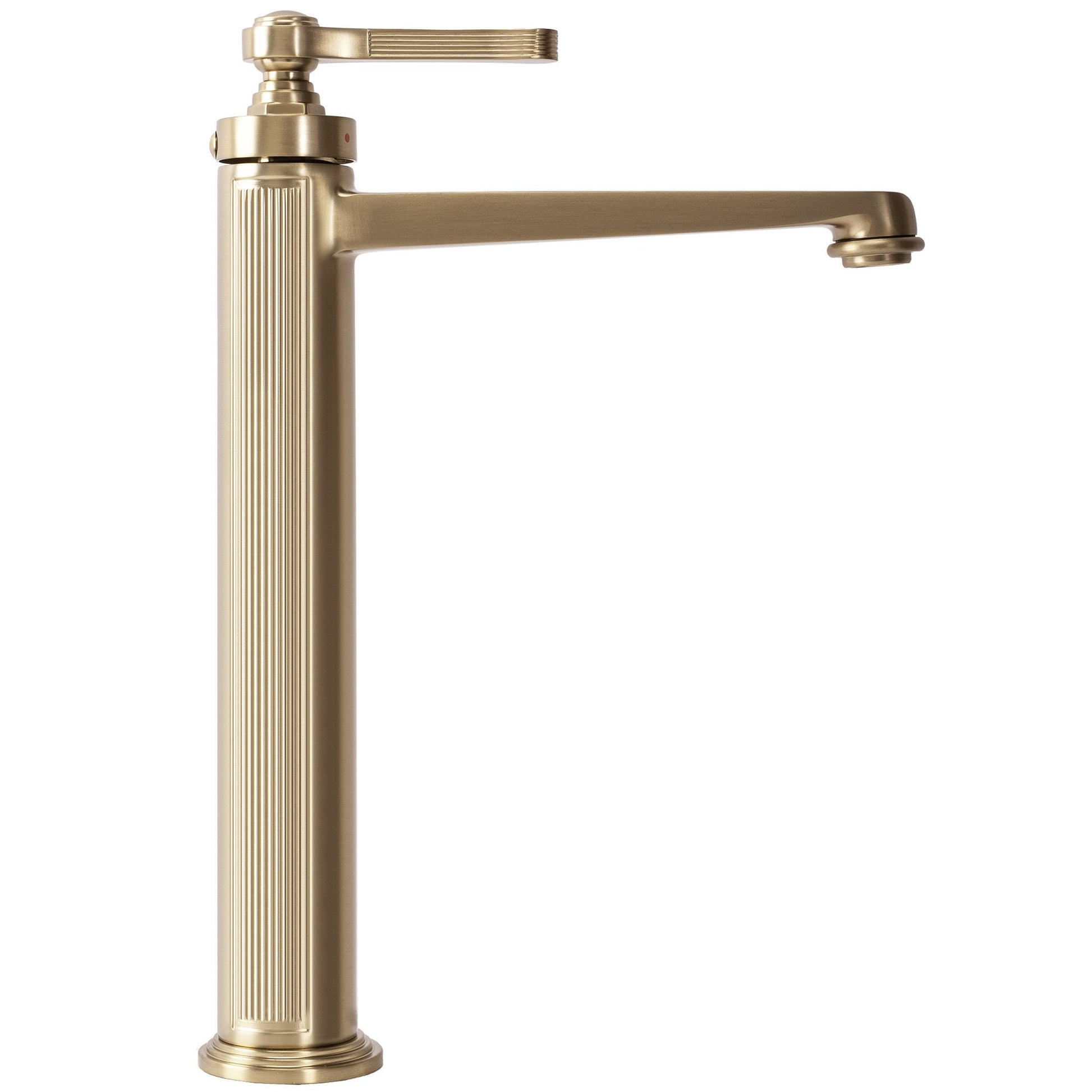 Baterie lavoar Rea Monaco Gold Brush Auriu inalta  6
