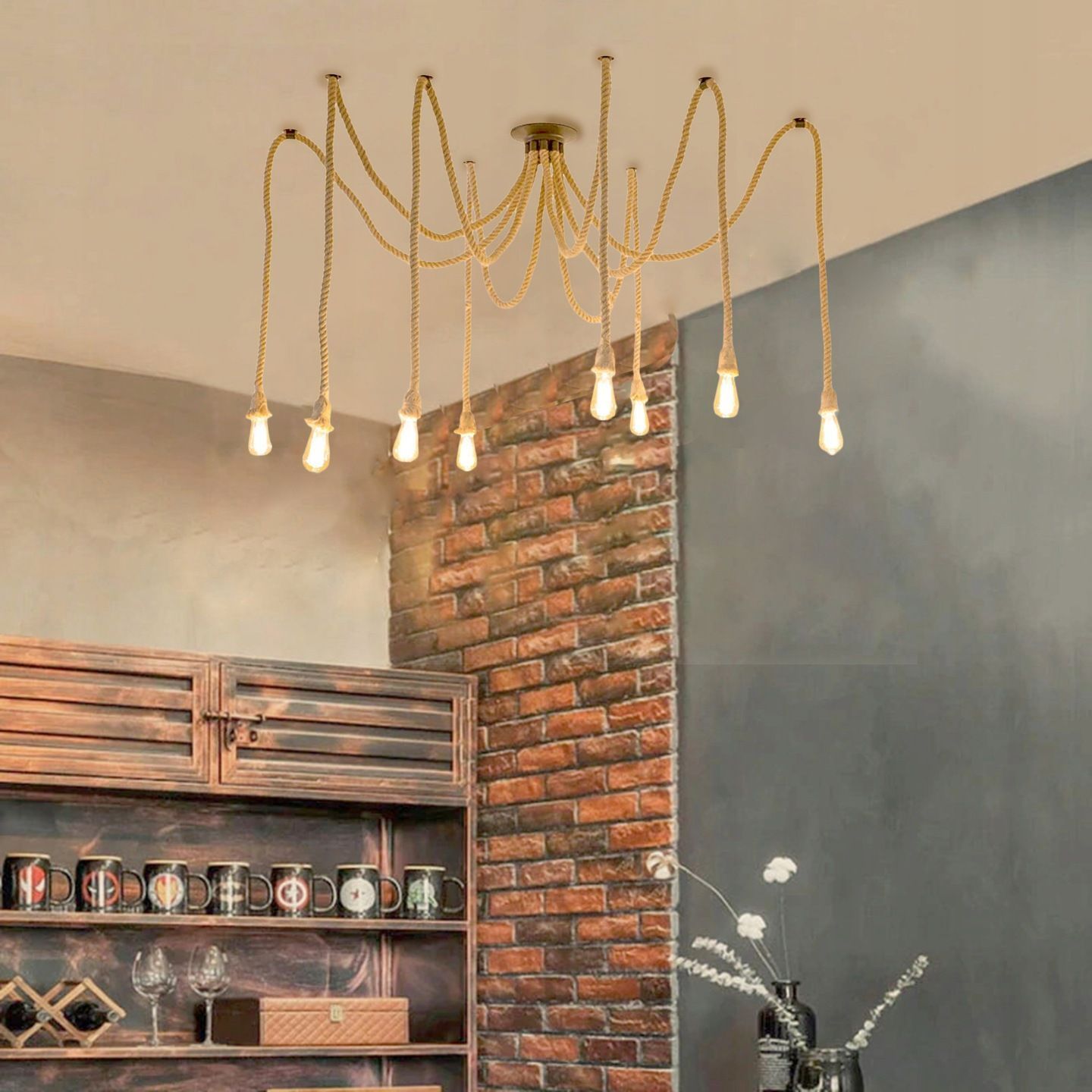 Lampa Spider Rope 6 6