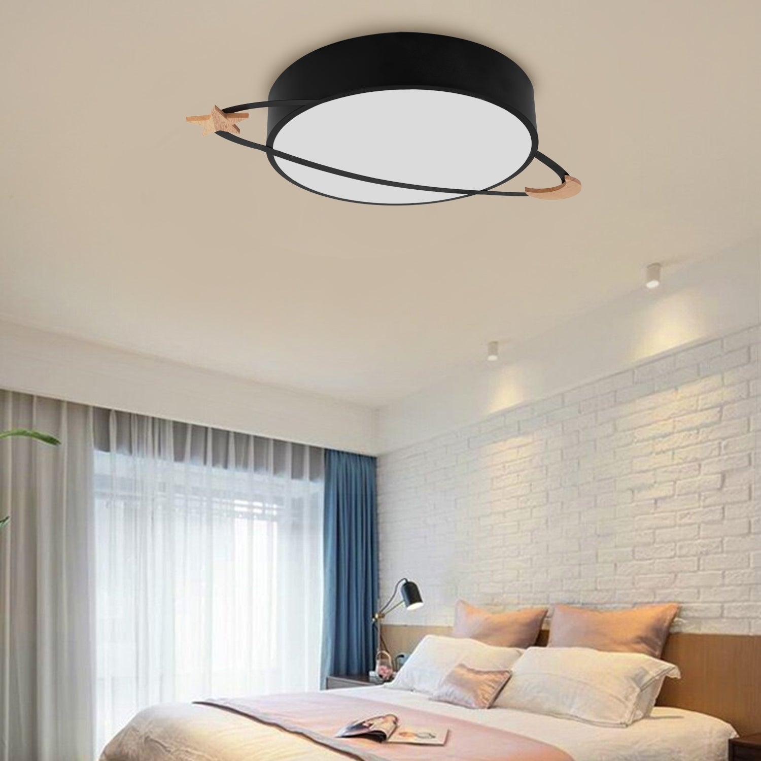 Lampa Plafoniera Moon Black App866-c  5