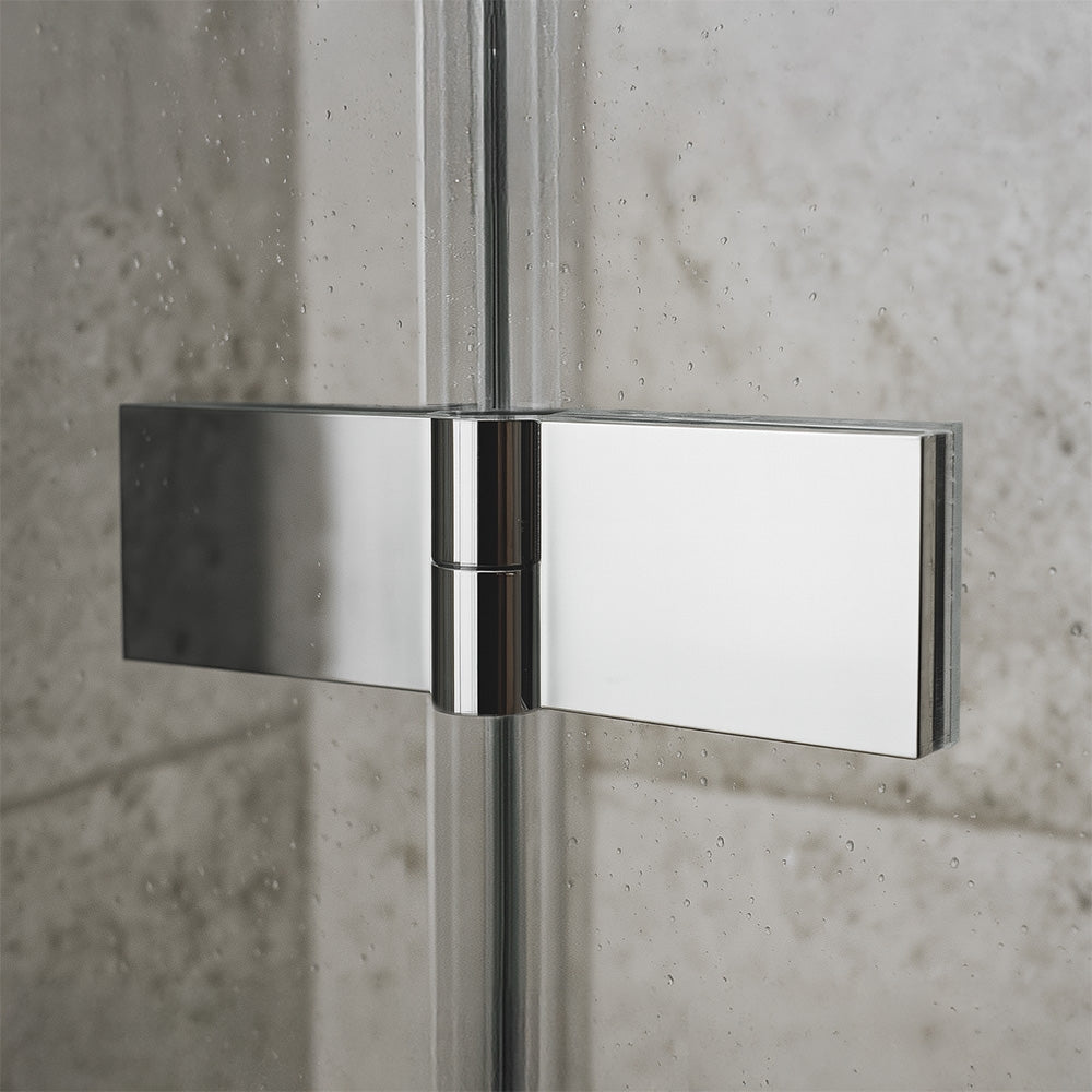 Paravan de dus Rea Atlas 80 Chrome stanga 7
