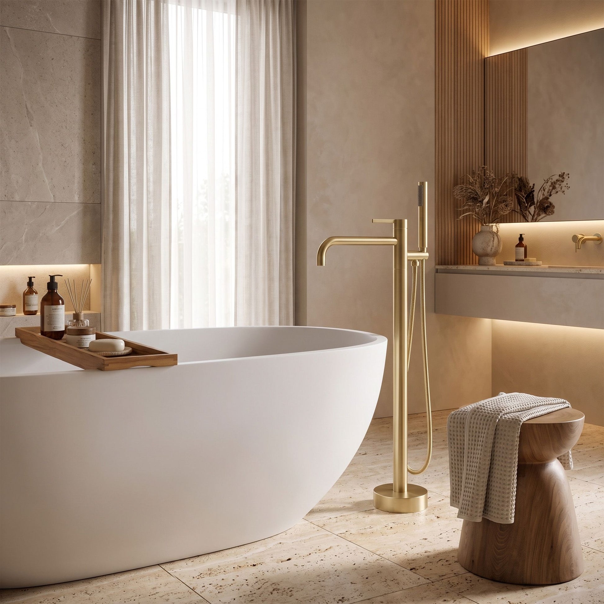 Baterie De Podea Rea Foster Brush Gold 4