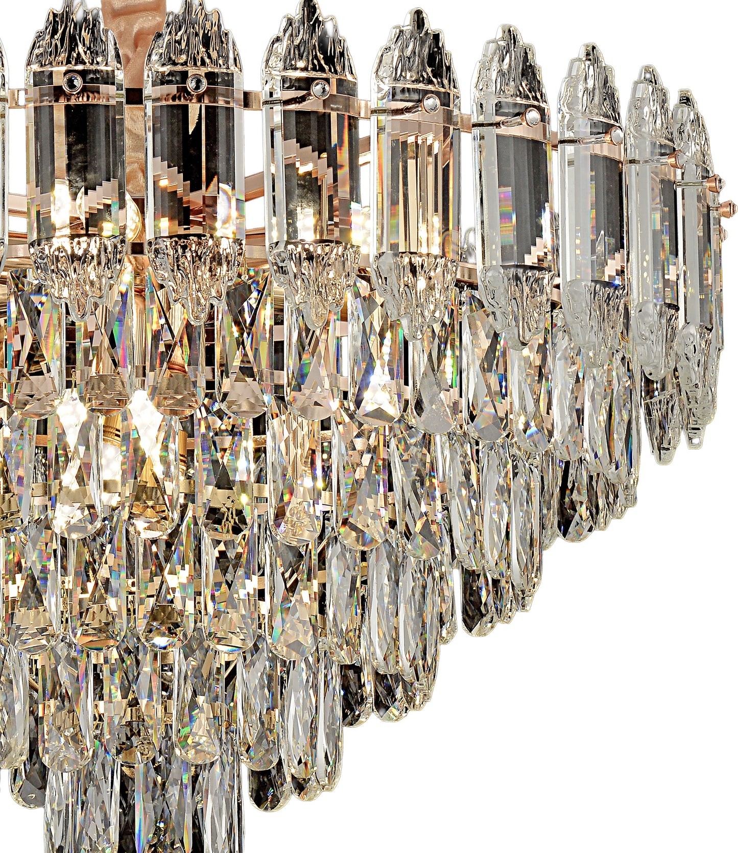 Lampă Suspendată Cristal G057-cp 50cm Gold  2