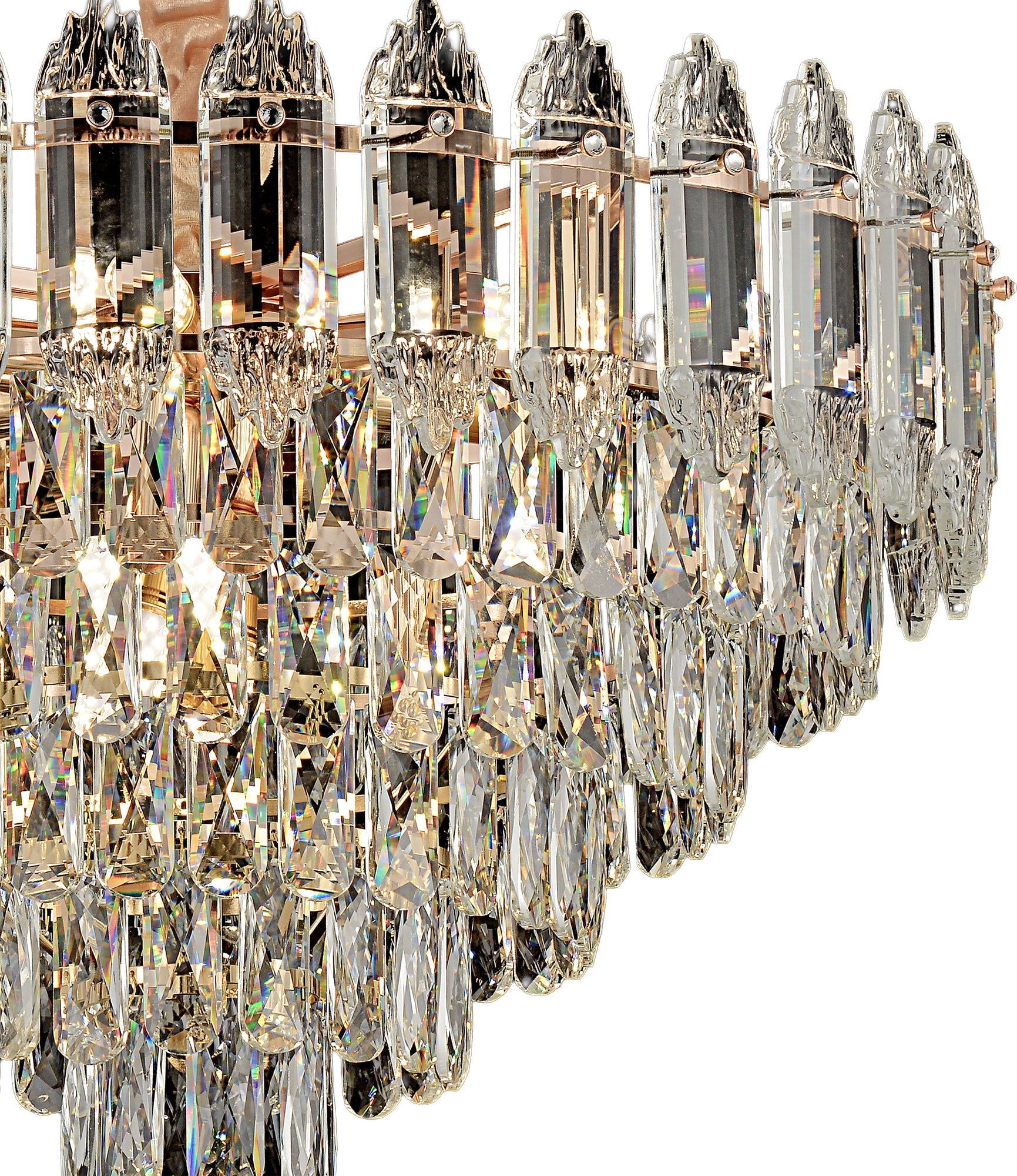 Lampă Suspendată Cristal G057-cp 50cm Gold  2