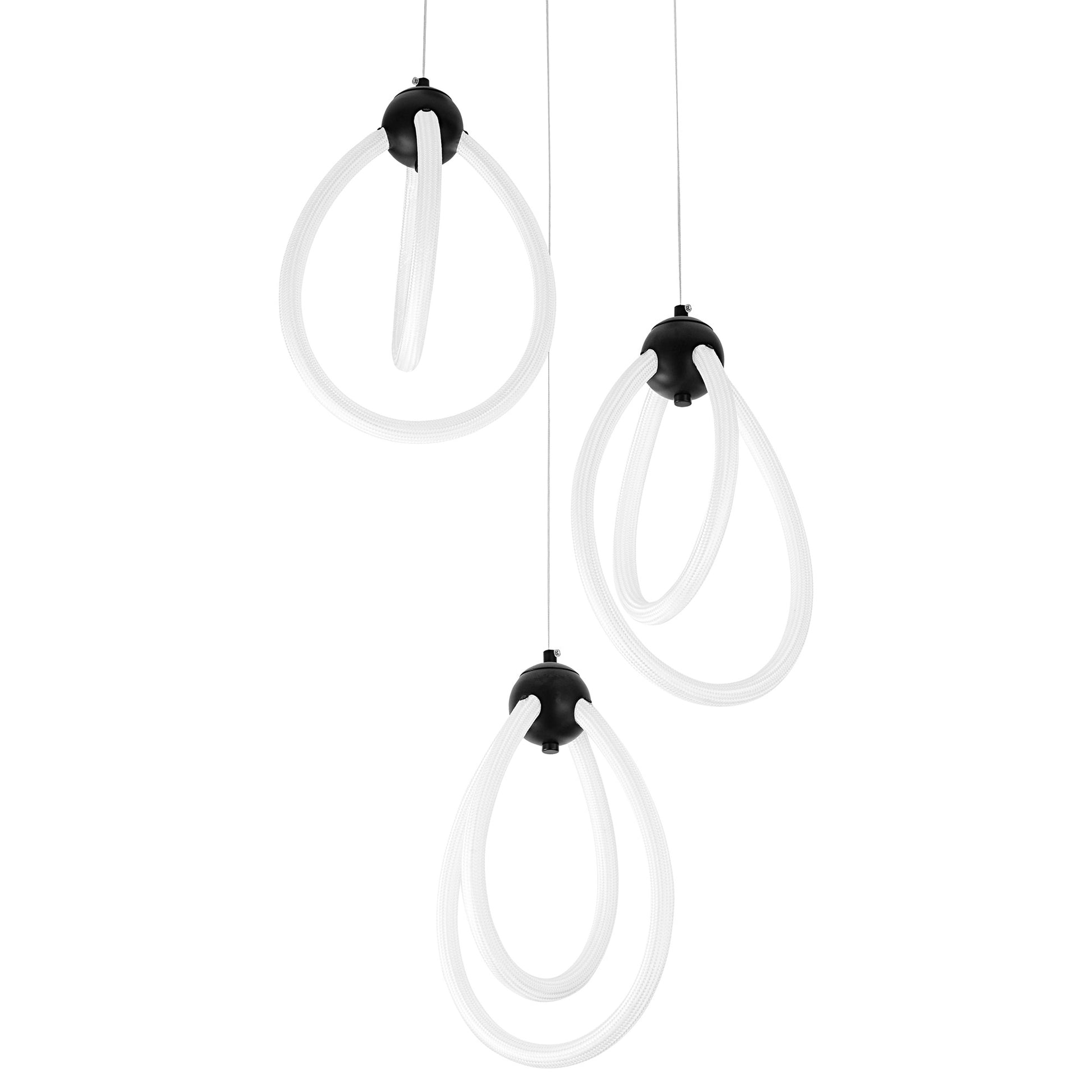 Lampa Led G022-3cpr Black  3