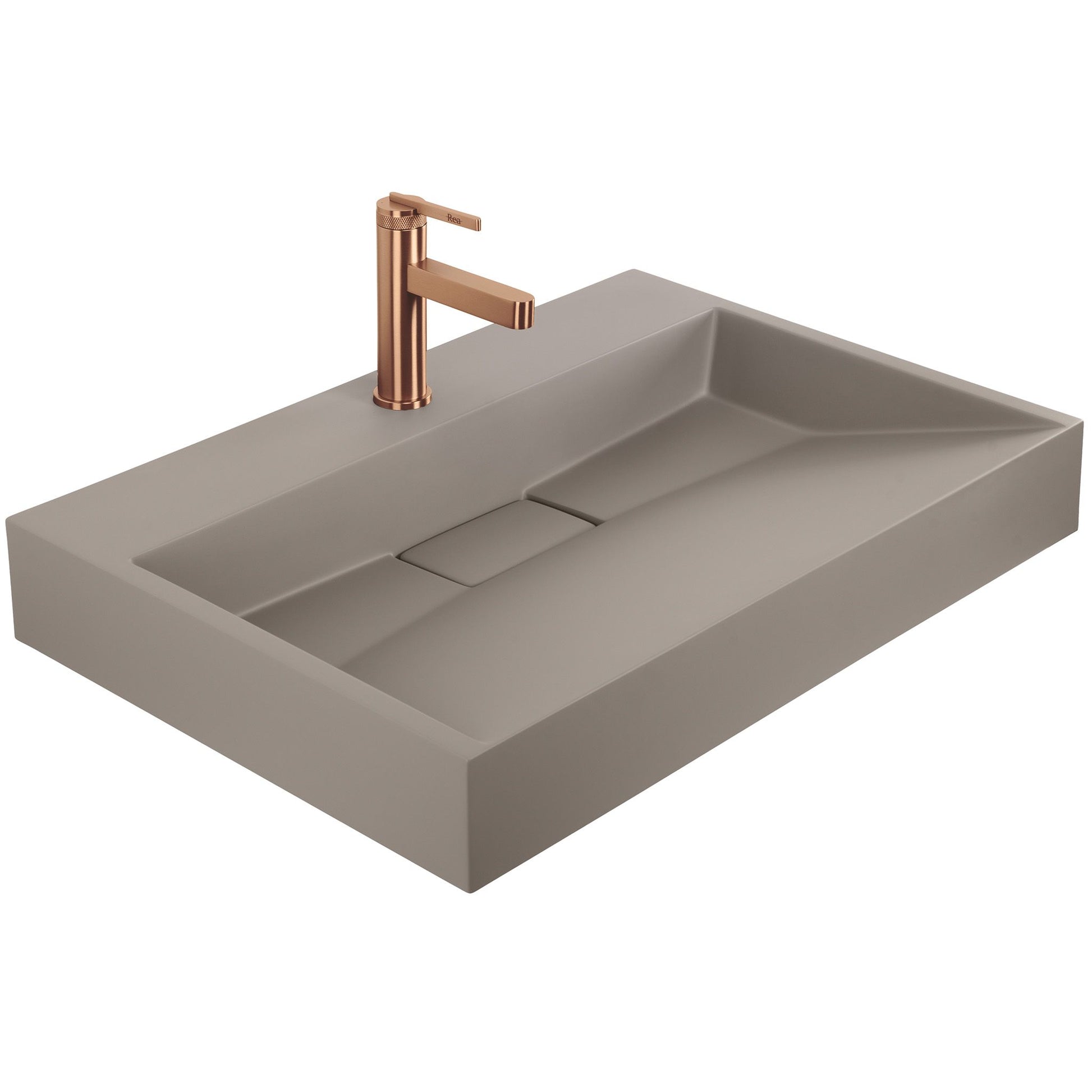 Lavoar Din Compozit Rea GOYA TAUPE 70CM 10