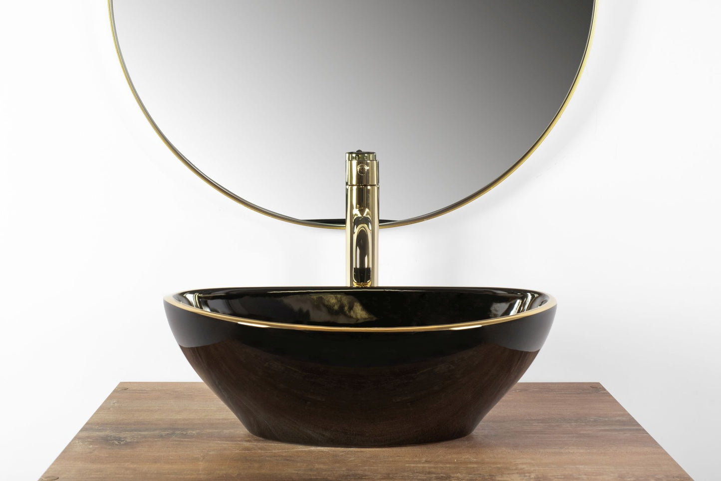 Lavoar pe blat Rea Sofia Black Gold Edge 4