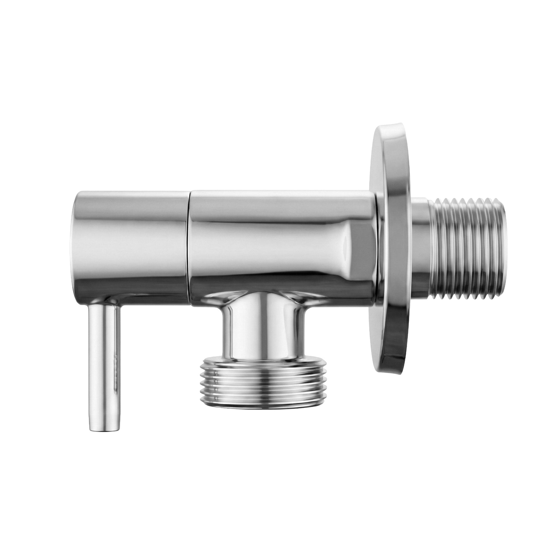Robinet colțar 1/2" x 3/4" Chrome  3
