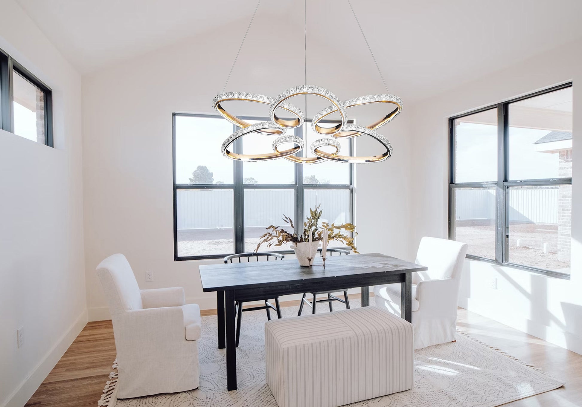 Lampa Led G001-cp Gold  4