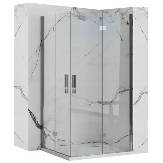 Cabina dus Rea Molier Chrome Double 80x100  1