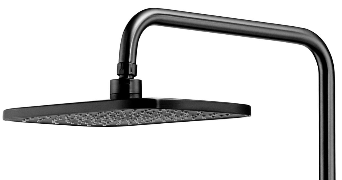 Coloana de dus cu termostat REA ROB Black  6