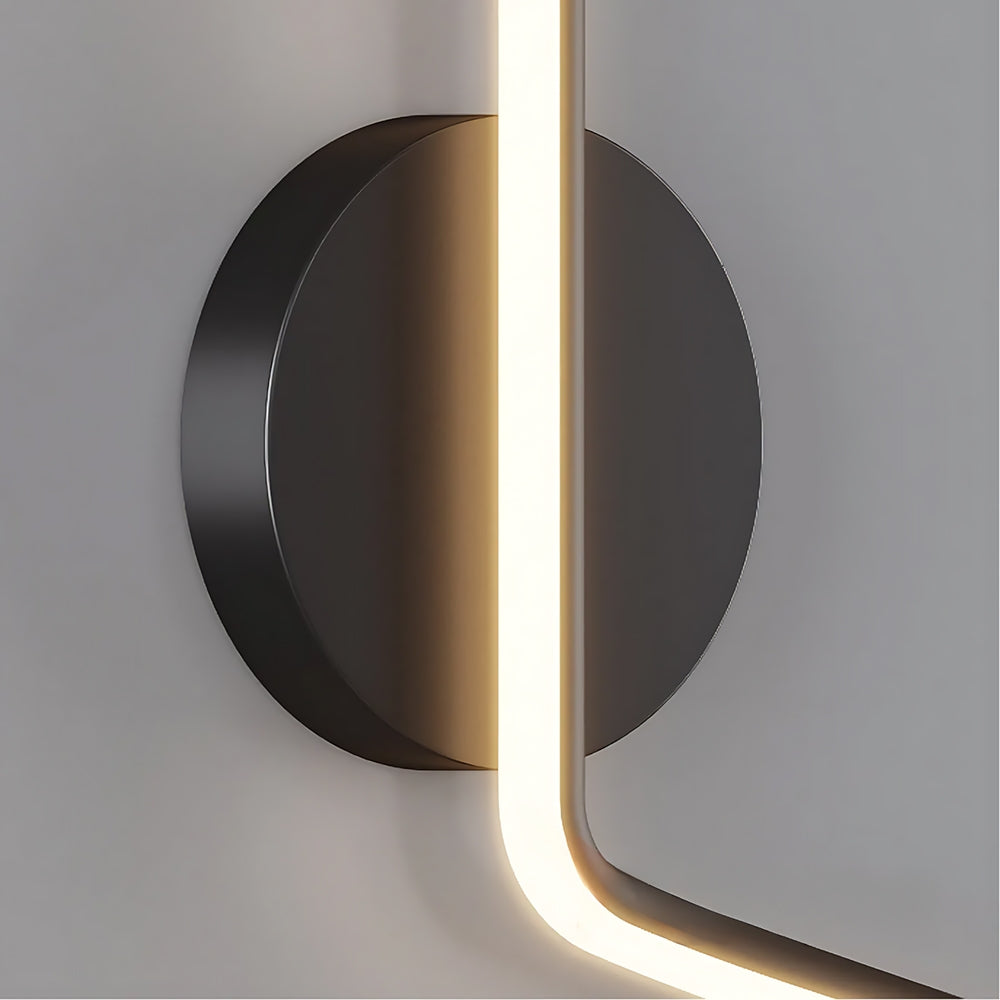 Aplică De Perete Led Lhj061-w Black  4