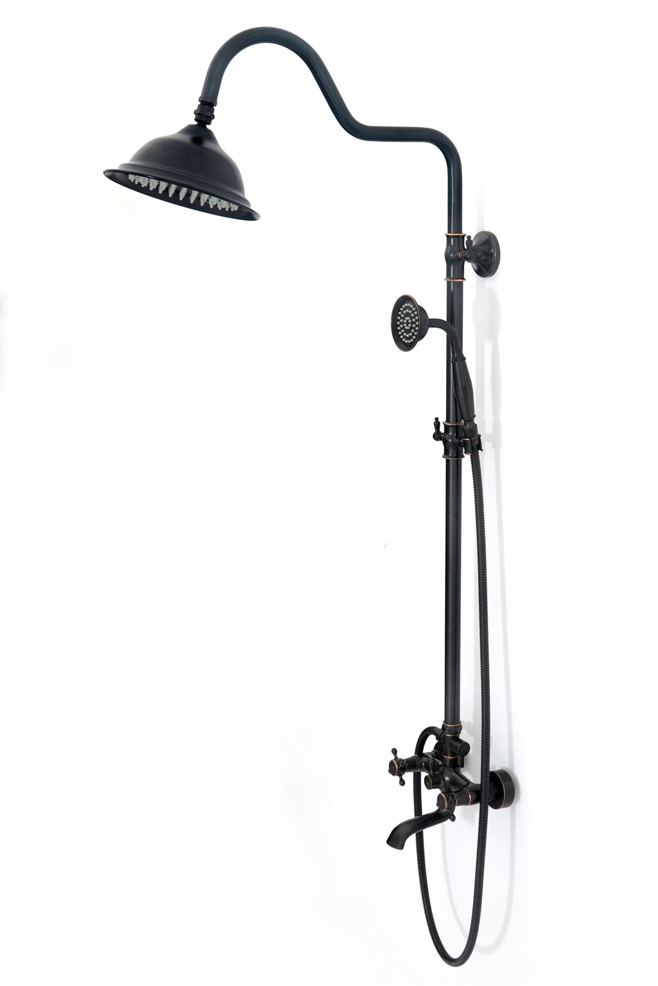 Set de dus cu scurgere Rea Retro Old Black negru 4