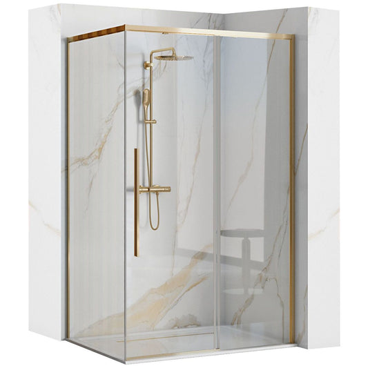 Cabina de dus SOLAR GOLD 100x80cm fara cadita 1