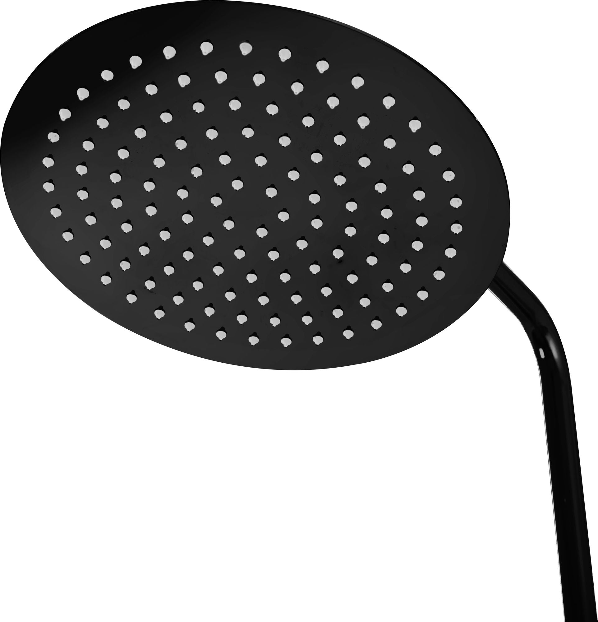 Set de dus cu termostat Lungo Black Metallic 4