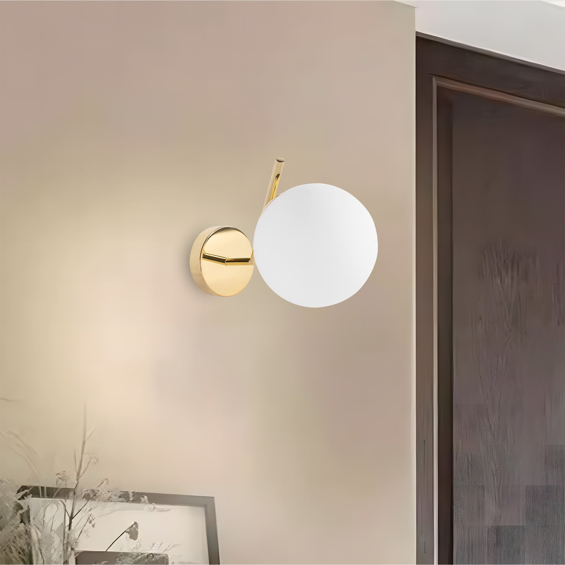 Lampa De Perete G100-1w Gold  4