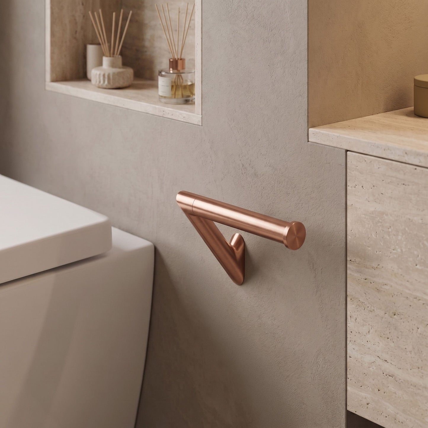 Suport Hârtie Igienică Will Brush Copper 5