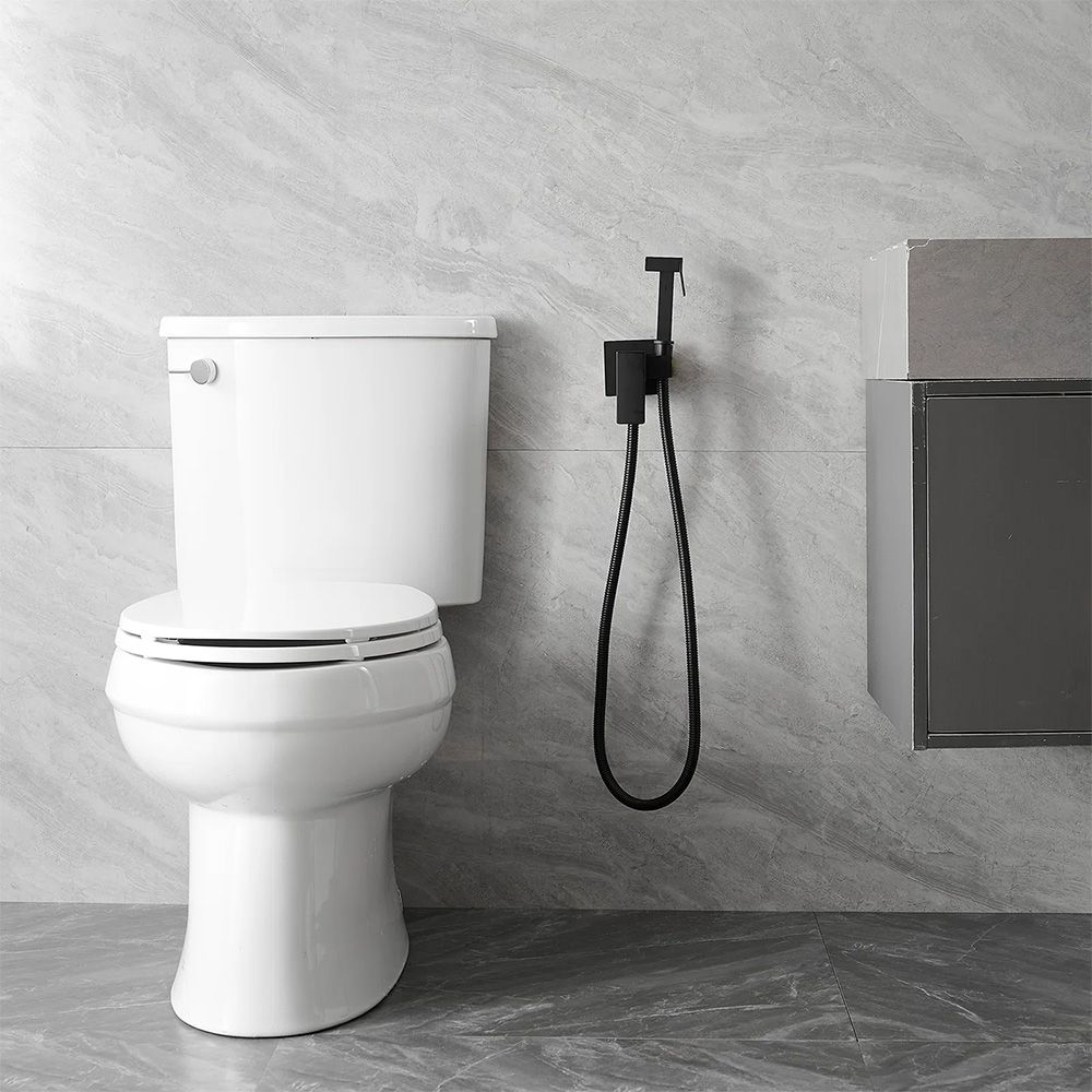 Dus Igienic pentru Bideu Rea Fenix Black  4