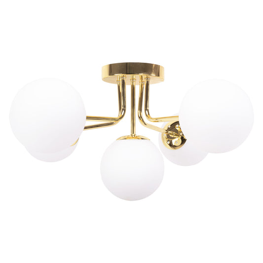 Lampa sufitowa złota APP1575-5C 1