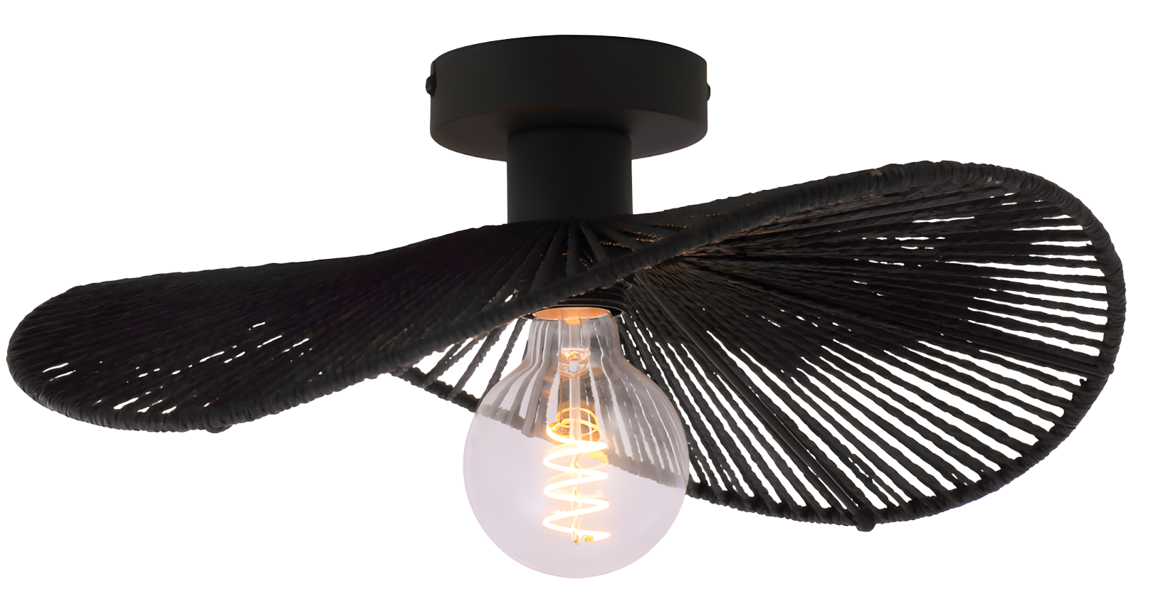 Lampă Suspendată APP1832-1C Black  1