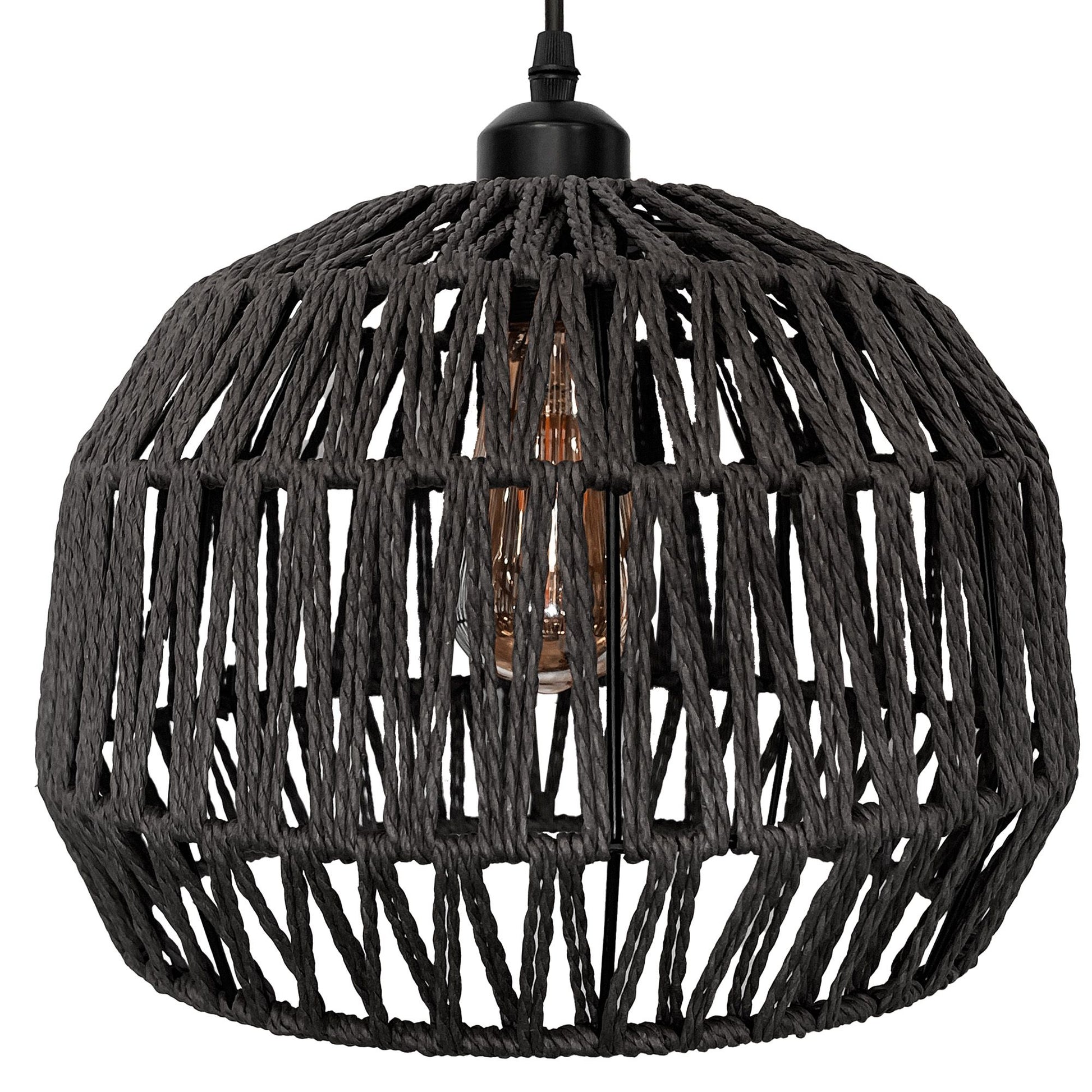 Lampă de tavan APP1483-1CP Black  4