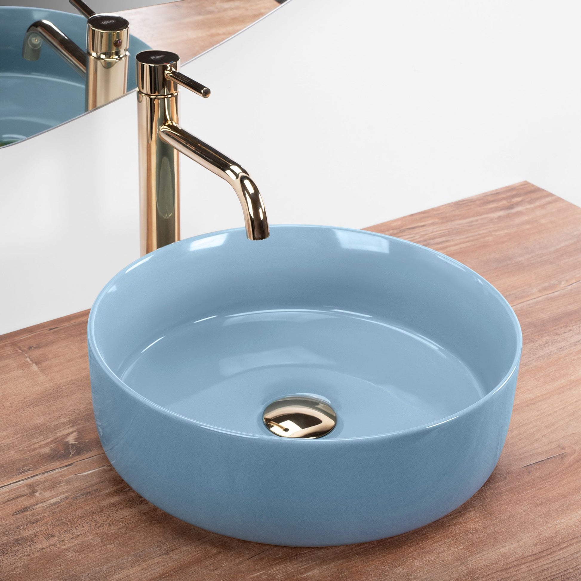 Lavoar pe blat Rea SAMI L.BLUE SHINY  3