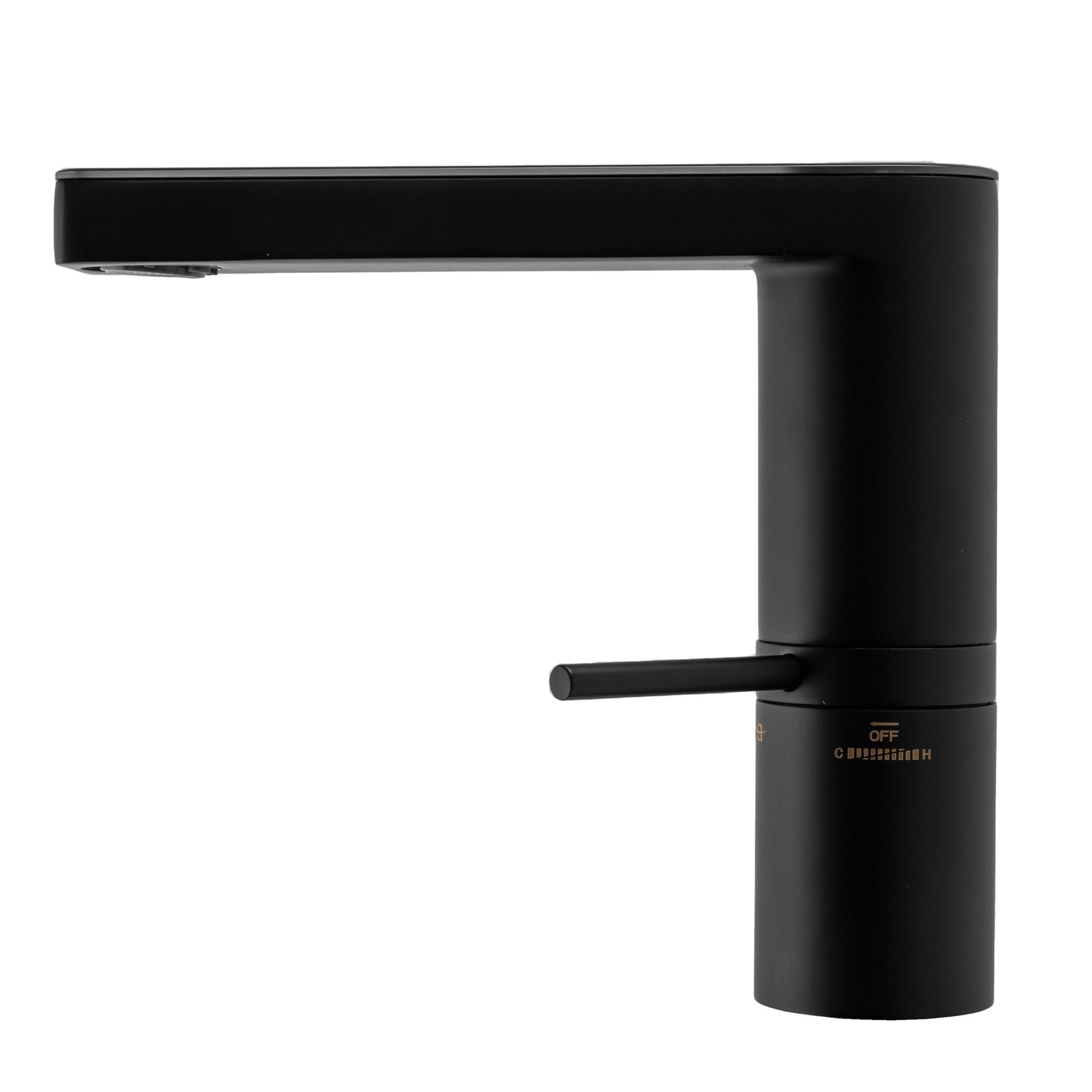 Baterie pentru baie Rea Amar LCD Black low  4