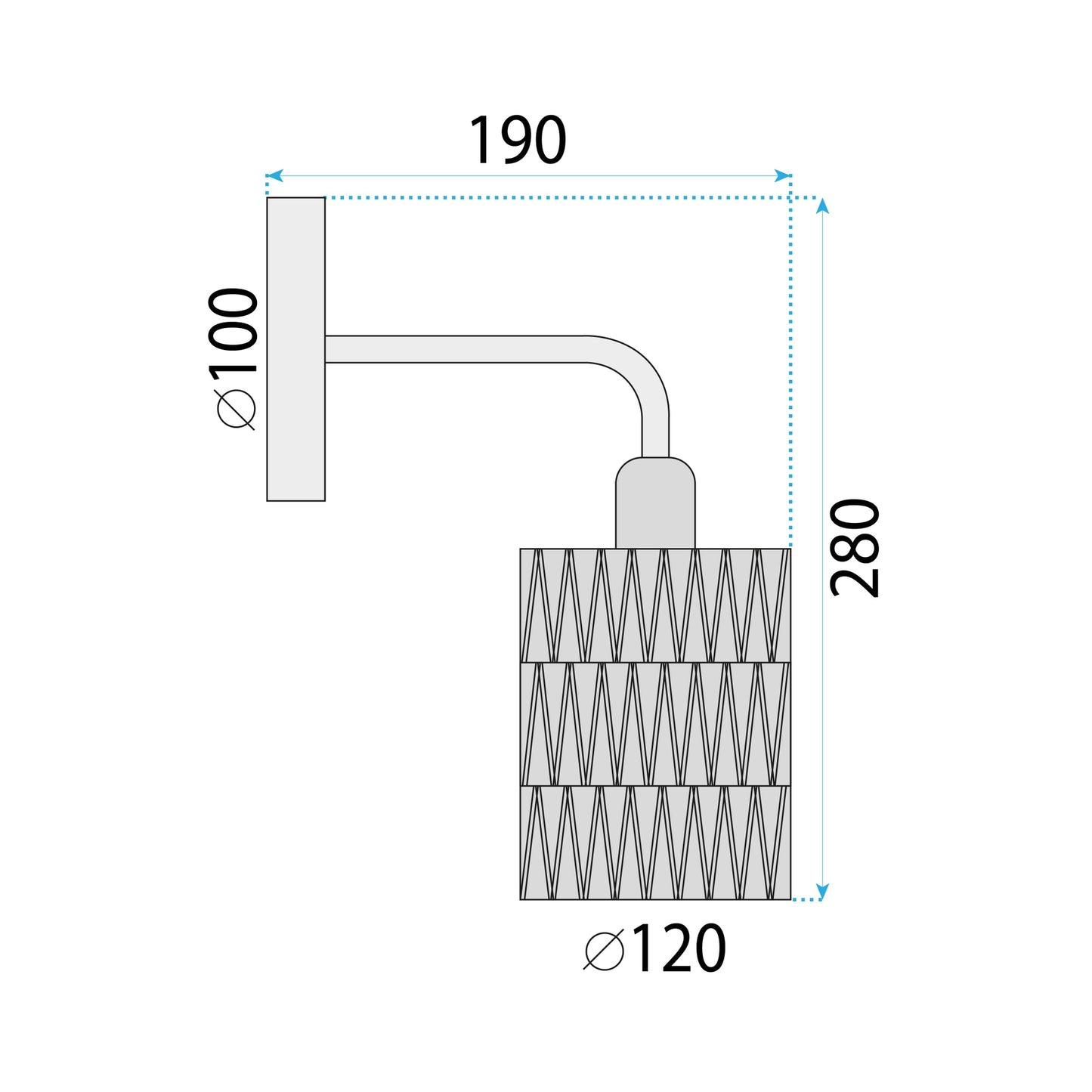 Lampa De Perete Boho APP1623-1W  7