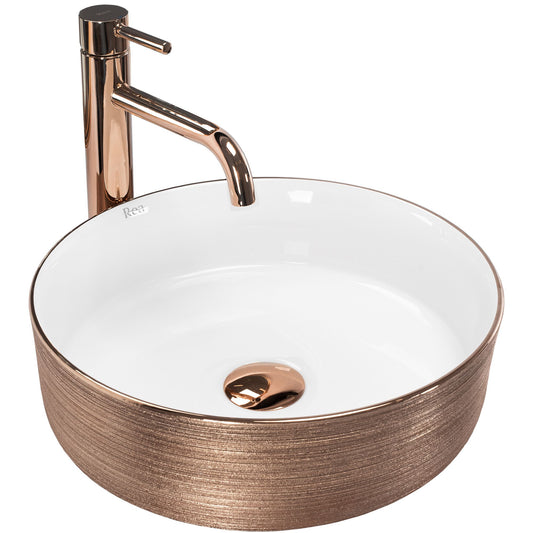 Lavoar pe blat Rea Sami Brush Rose Gold 1