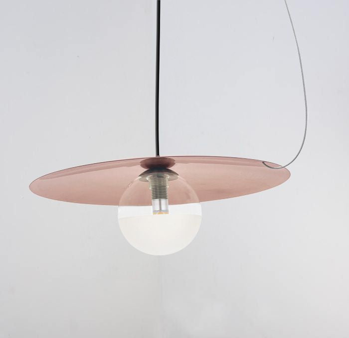 Lampă de tavan APP1418-CP BLACK ROSE GOLD  9