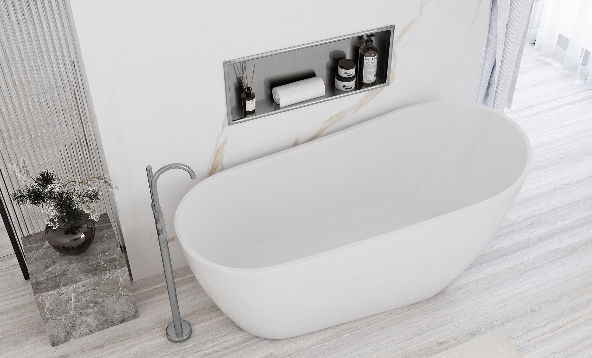 RAFT BAIE INCASTRAT PERETE 30x60 steel brush 7
