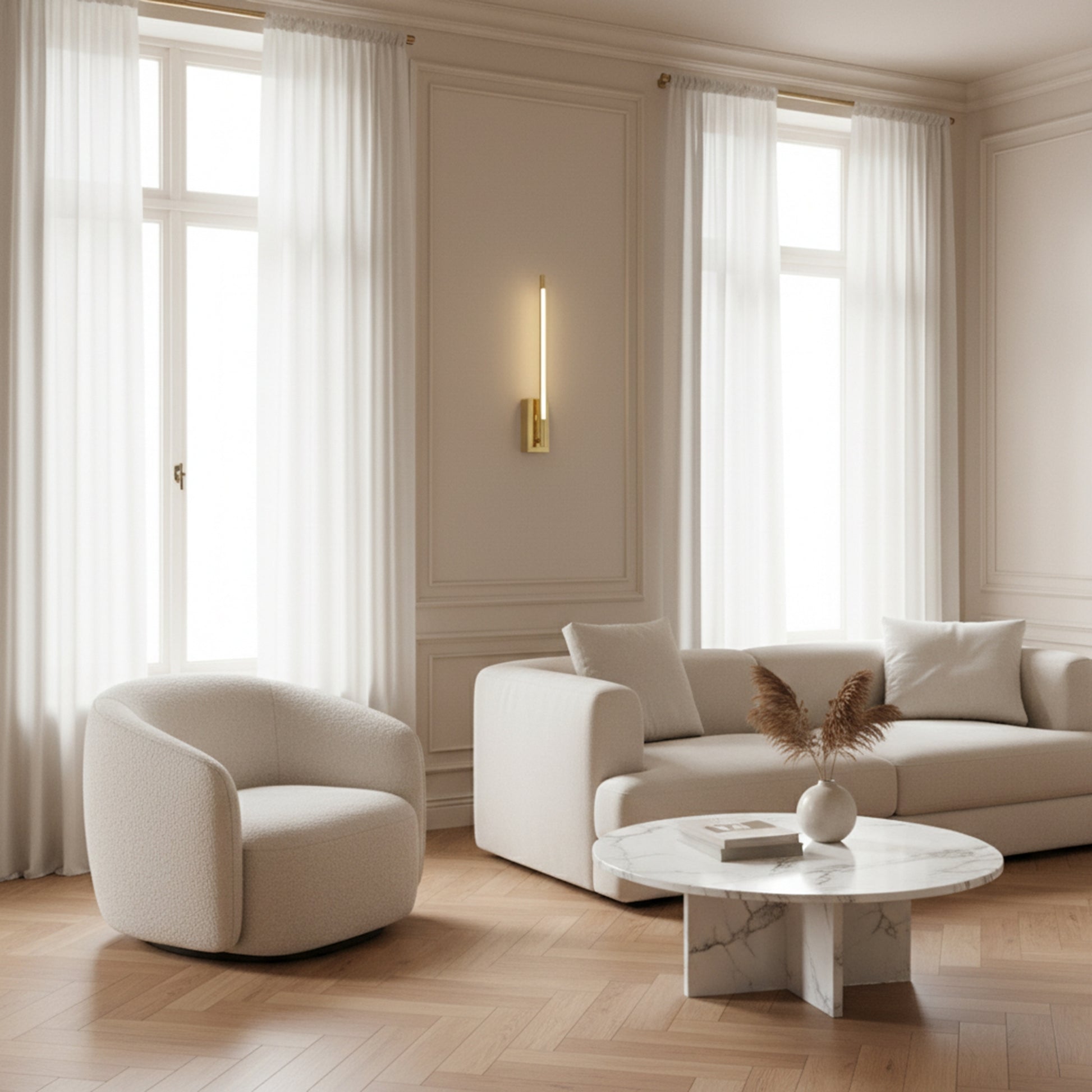 Lampa De Perete Led App1799-w Gold  2