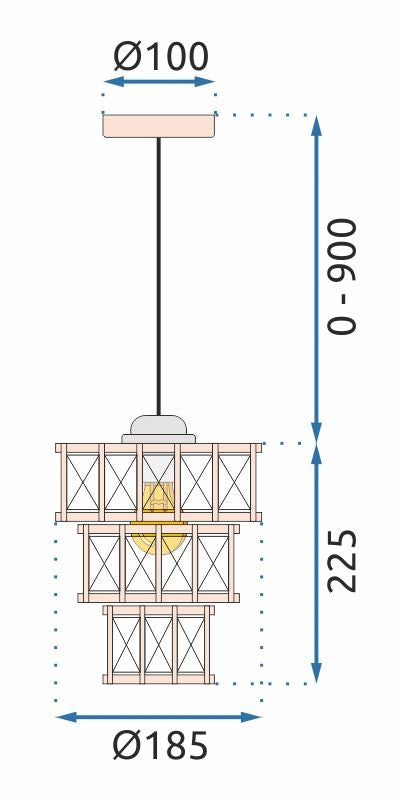 Lampa APP1104-1CP  9