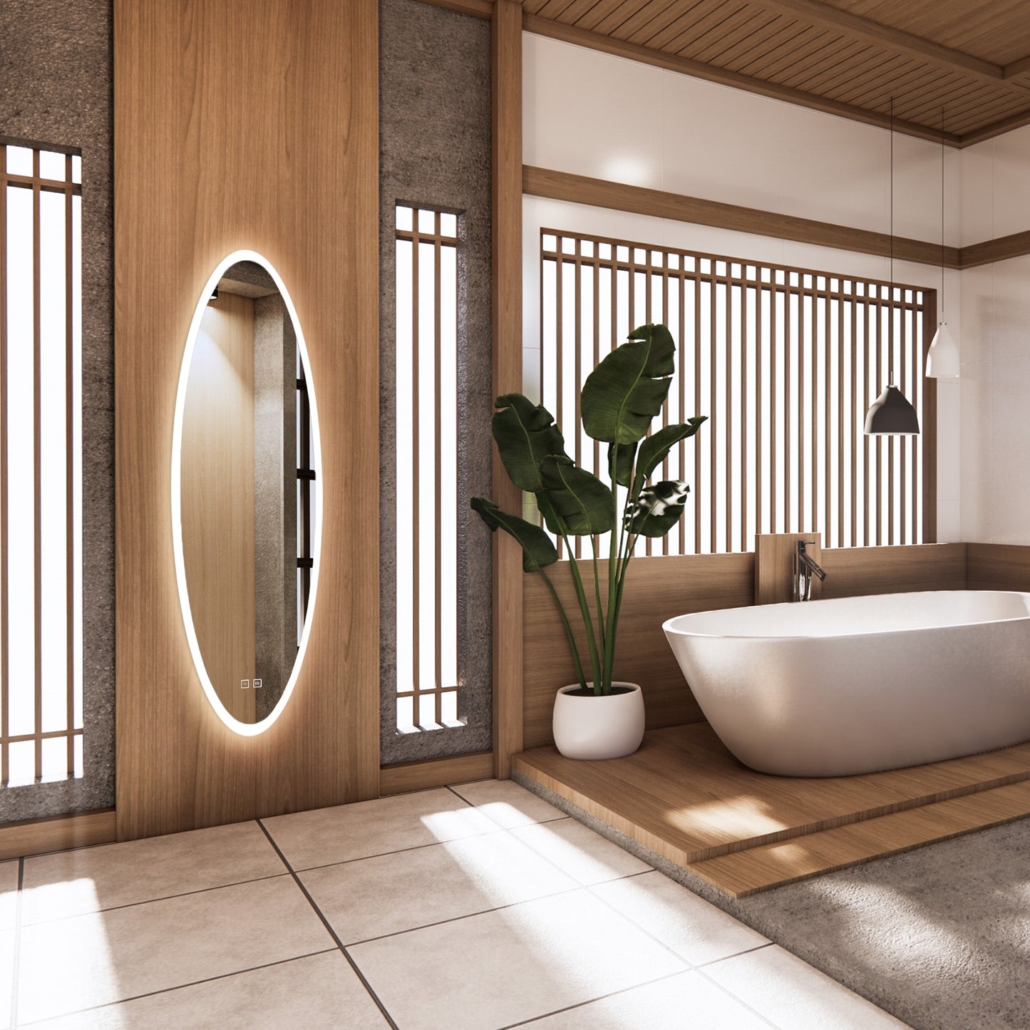 Oglindă Led 50x120cm Wwa  3